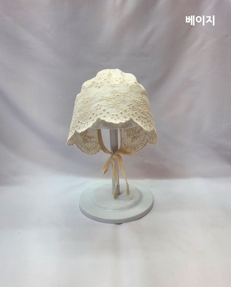 Shinseage Kids - Korean Baby Fashion - #babylifestyle - Baby Cotton Lace Bonnet - 5