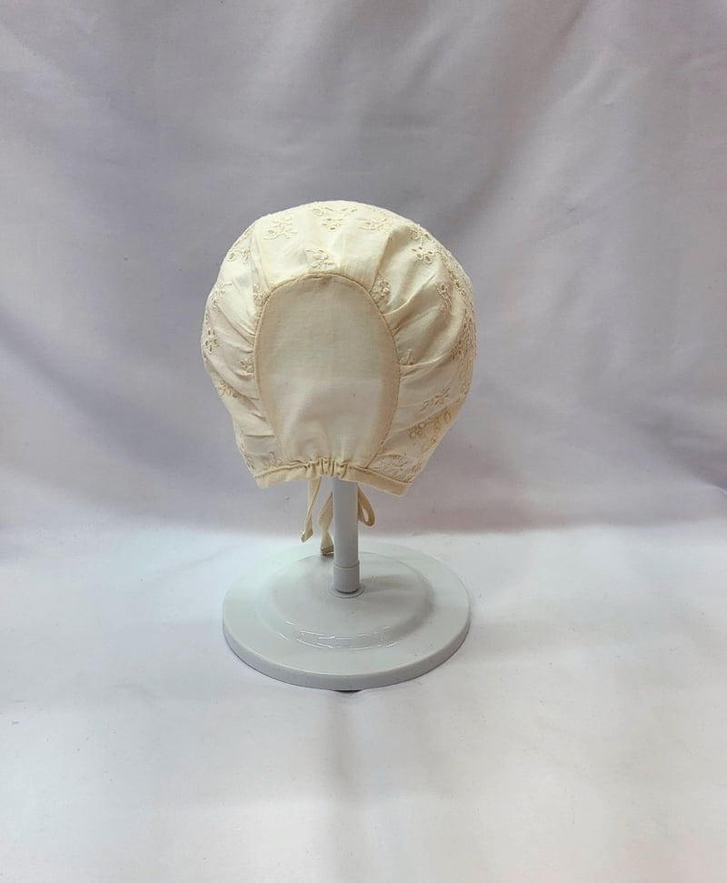 Shinseage Kids - Korean Baby Fashion - #babyoninstagram - Baby Cotton Lace Bonnet - 6