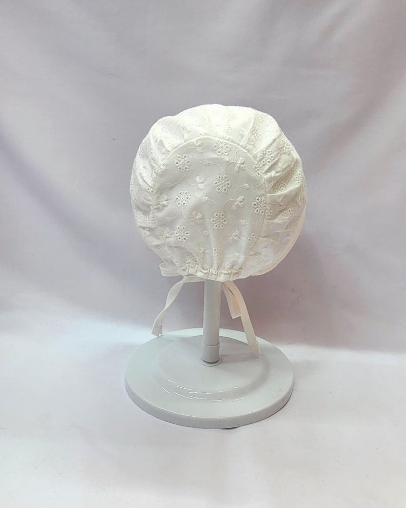 Shinseage Kids - Korean Baby Fashion - #babyootd - Baby Visor Cotton Lace Bonnet - 6