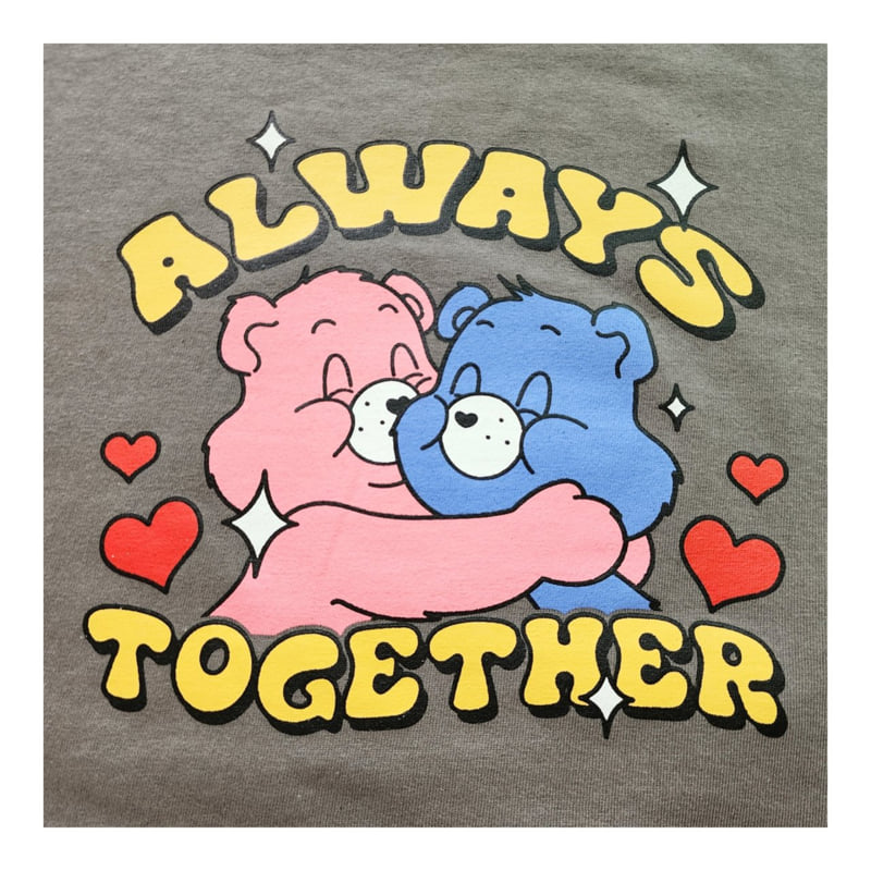 Small Label - Korean Women Fashion - #womensfashion - Together Bear Tee - 3