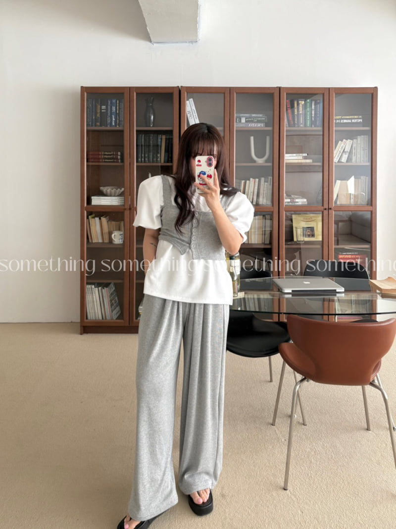 Something - Korean Women Fashion - #momslook - Tiver Pants - 6