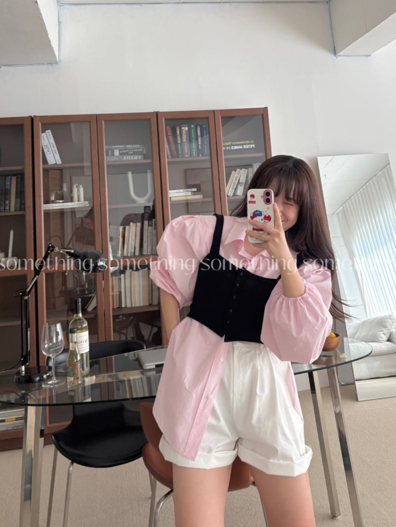 Something - Korean Women Fashion - #momslook - Maiden Shirt - 7