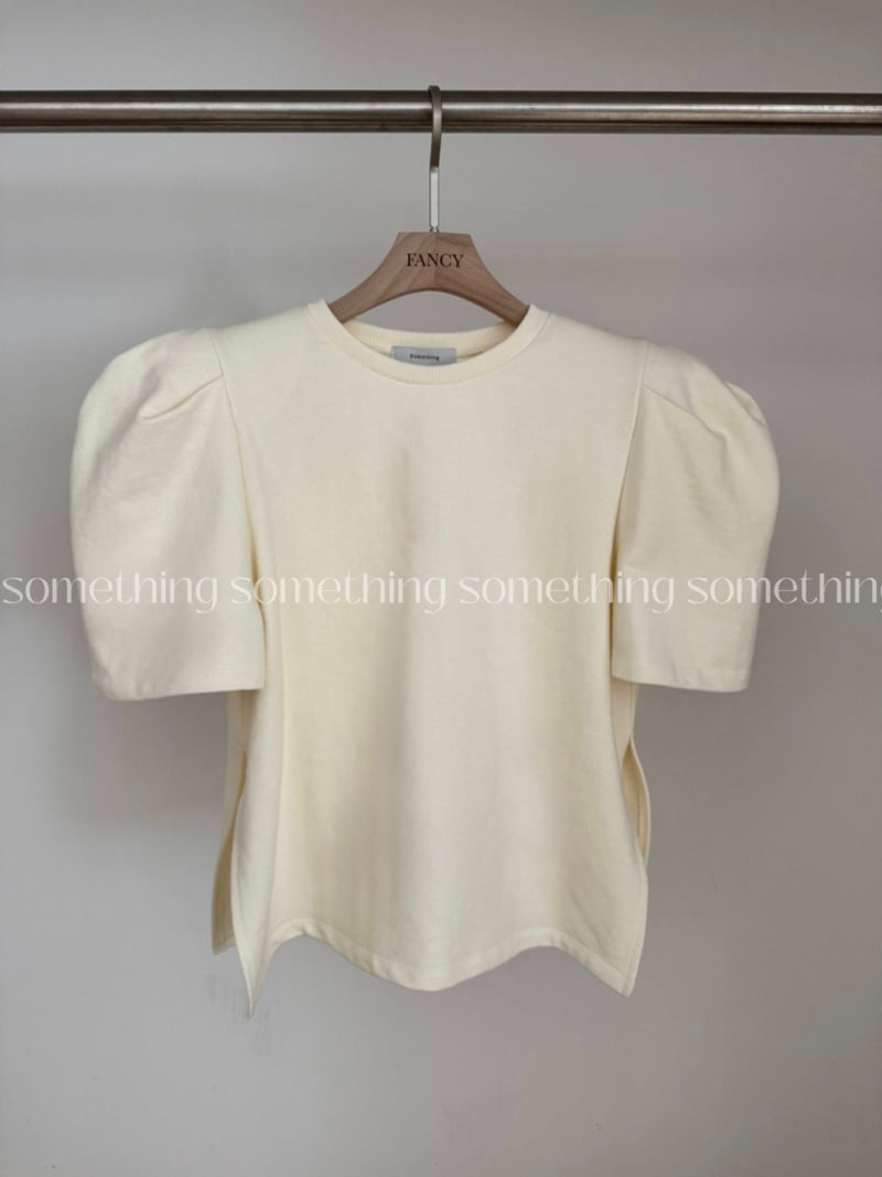 Something - Korean Women Fashion - #momslook - Mayo Tee - 2