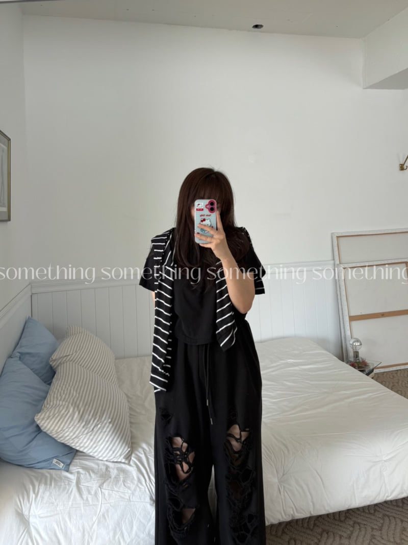 Something - Korean Women Fashion - #momslook - Winning Tee - 11