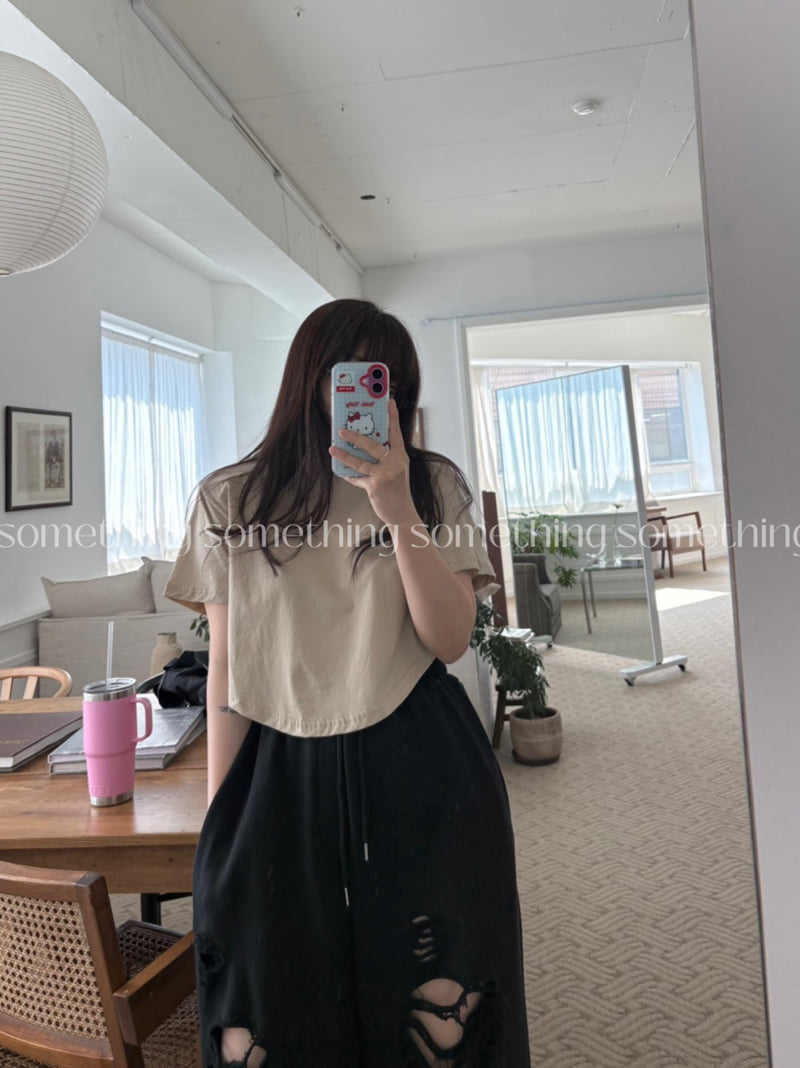 Something - Korean Women Fashion - #momslook - Winning Tee - 9