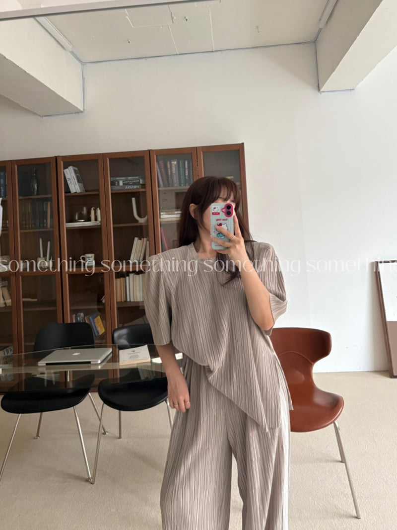 Something - Korean Women Fashion - #momslook - Wiggle Tee - 9
