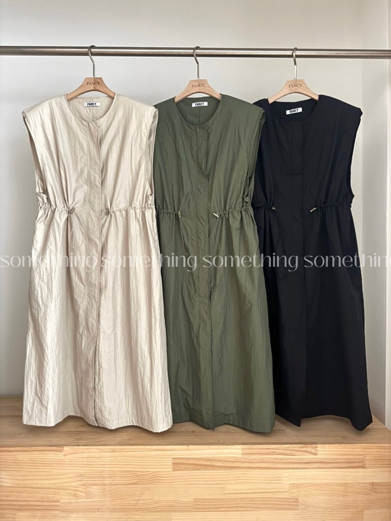Something - Korean Women Fashion - #momslook - Lush Long Vest