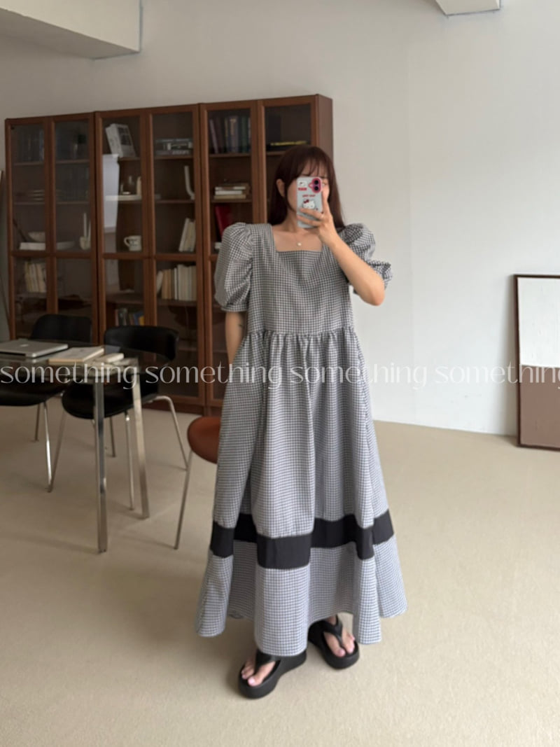 Something - Korean Women Fashion - #momslook - Rouge Long One-piece - 12