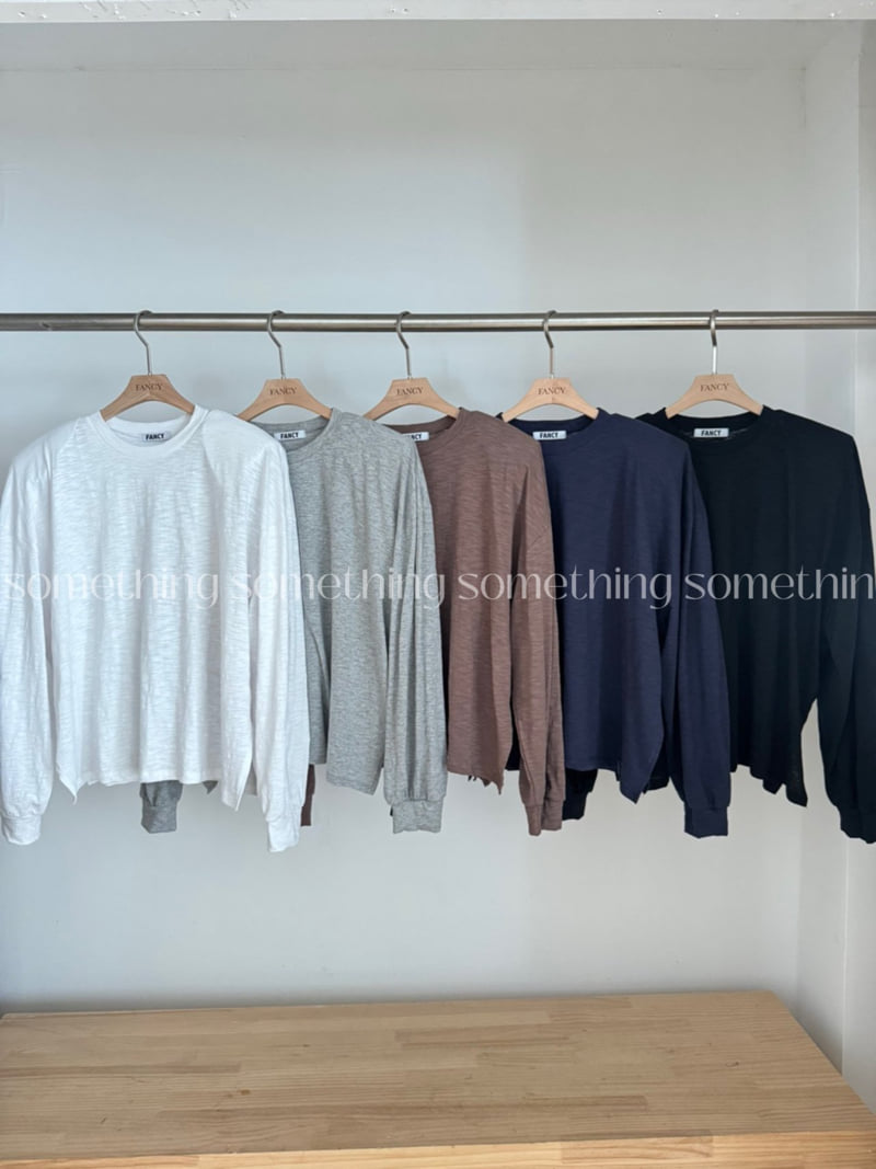 Something - Korean Women Fashion - #momslook - Poi Tee