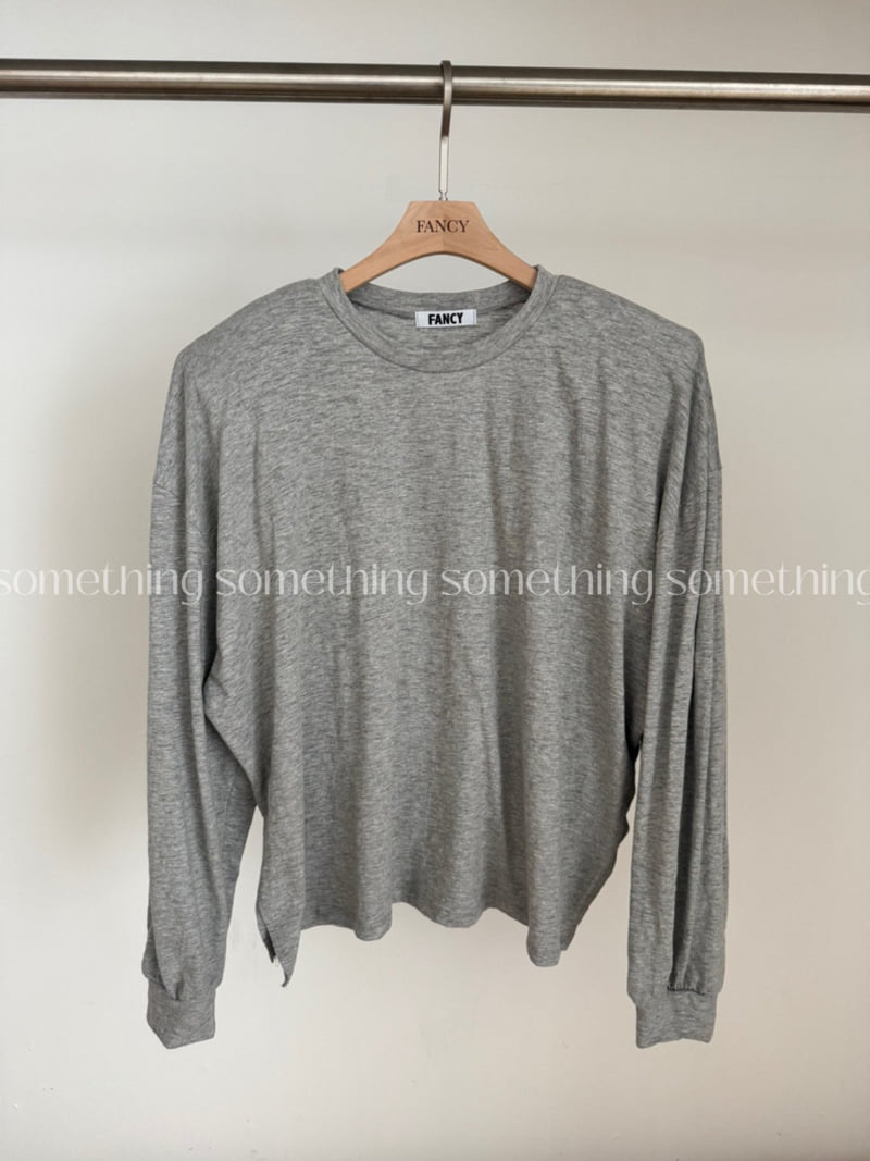 Something - Korean Women Fashion - #momslook - Poi Tee - 3