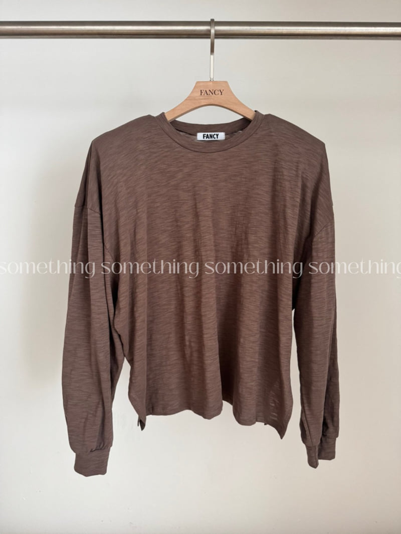 Something - Korean Women Fashion - #momslook - Poi Tee - 5