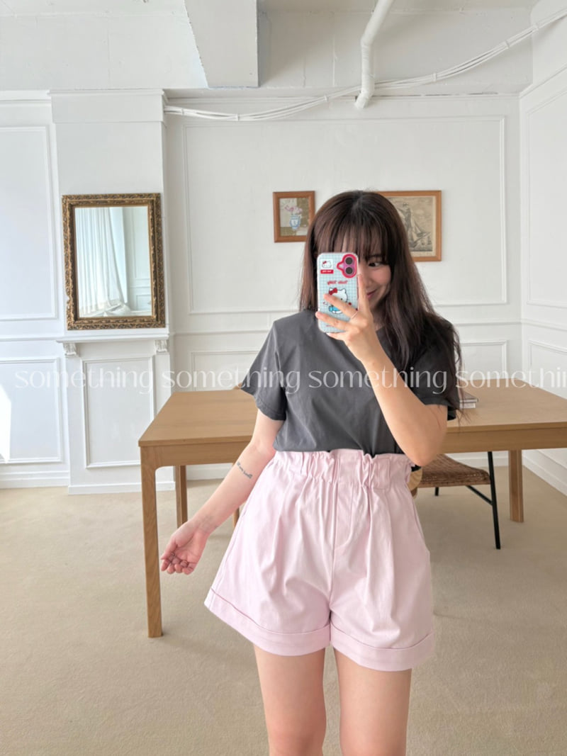 Something - Korean Women Fashion - #momslook - Tommy Half Pants - 7