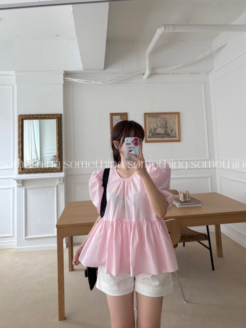 Something - Korean Women Fashion - #momslook - Bishop Blouse - 10