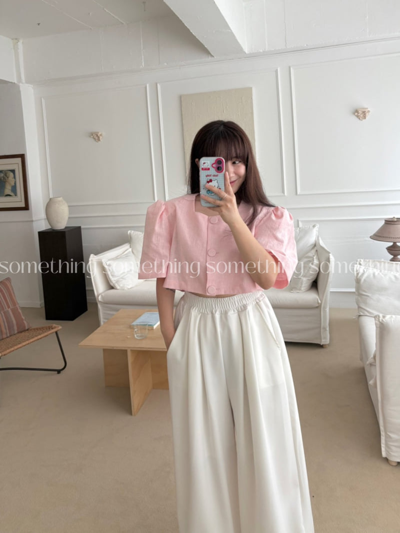 Something - Korean Women Fashion - #momslook - Linen Wide Pants - 12