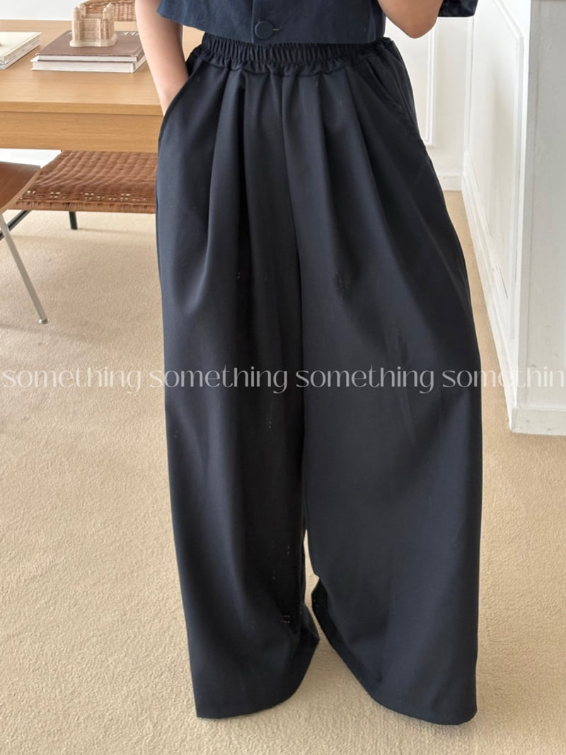 Something - Korean Women Fashion - #momslook - Linen Wide Pants - 9