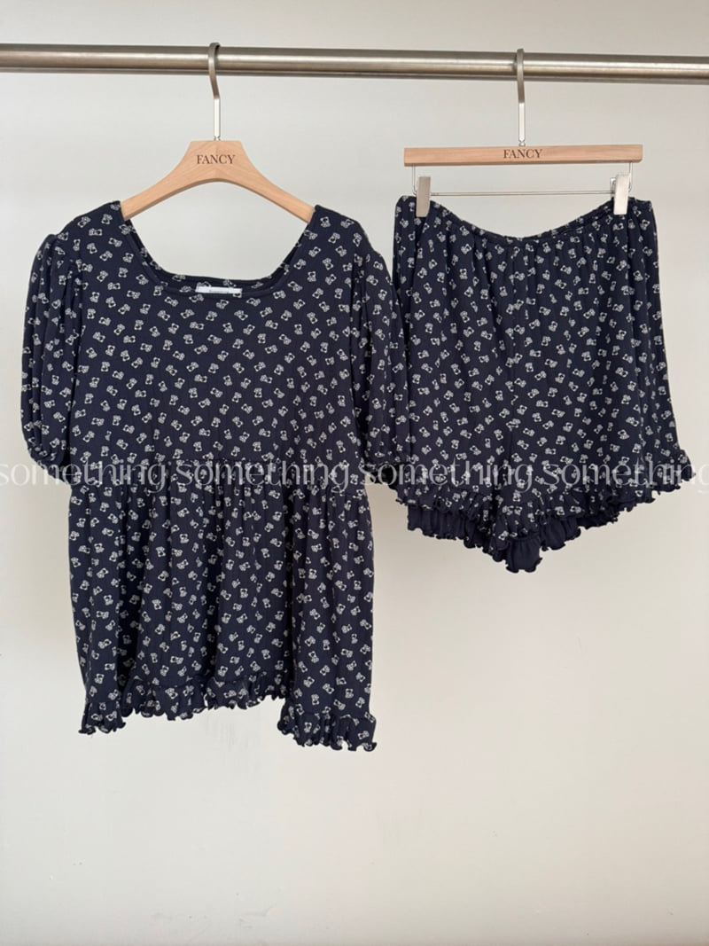 Something - Korean Women Fashion - #momslook - Molly Pajama Set - 2