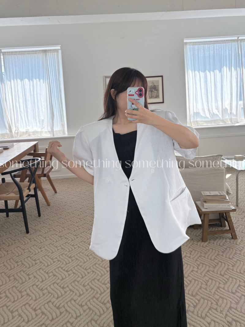 Something - Korean Women Fashion - #momslook - Ash Jacket - 7