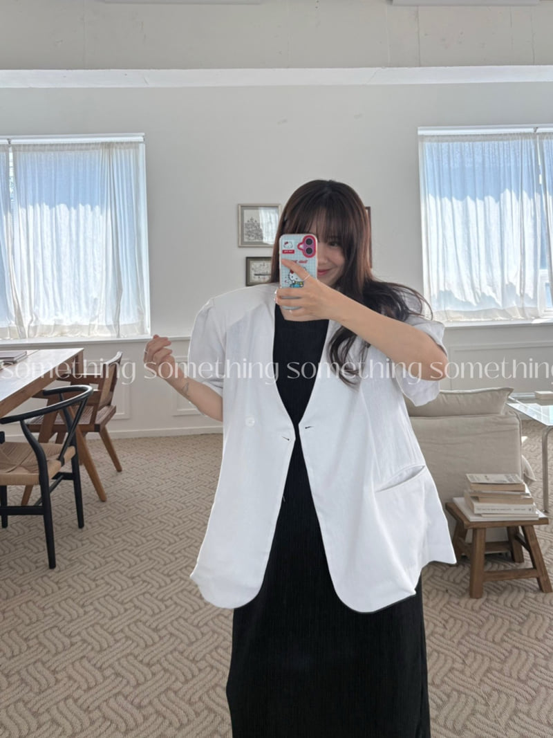 Something - Korean Women Fashion - #momslook - Ash Jacket - 9