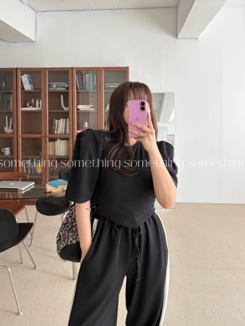 Something - Korean Women Fashion - #romanticstyle - Deli Top - 8