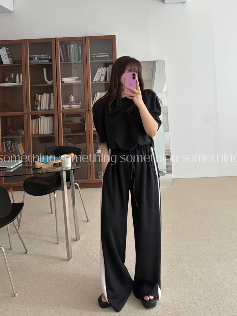Something - Korean Women Fashion - #romanticstyle - Deli Tee - 7