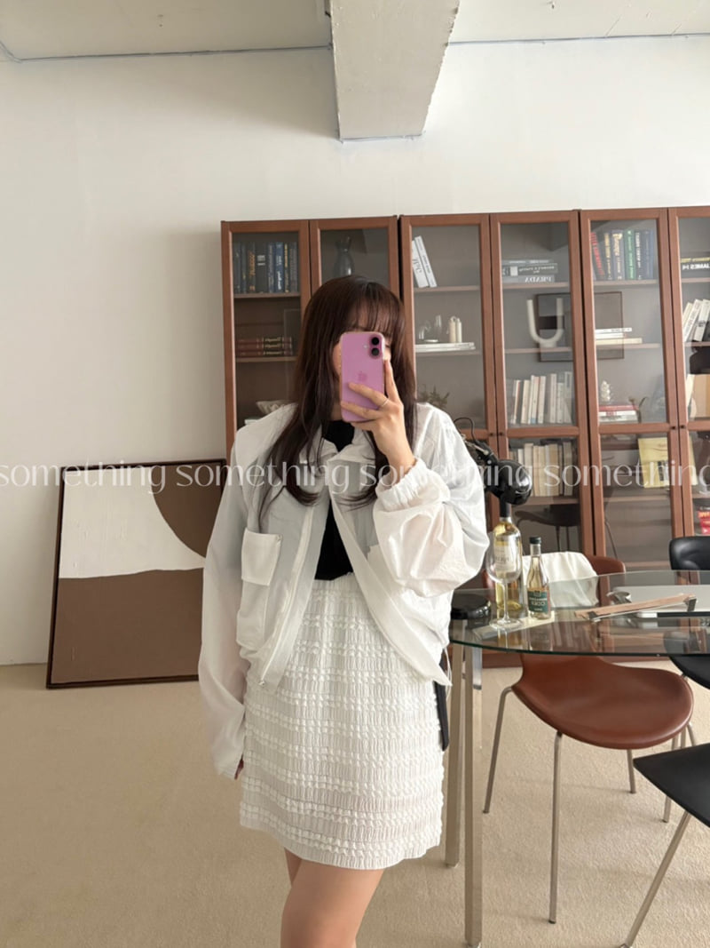 Something - Korean Women Fashion - #shopsmall - Clay Skirt - 6