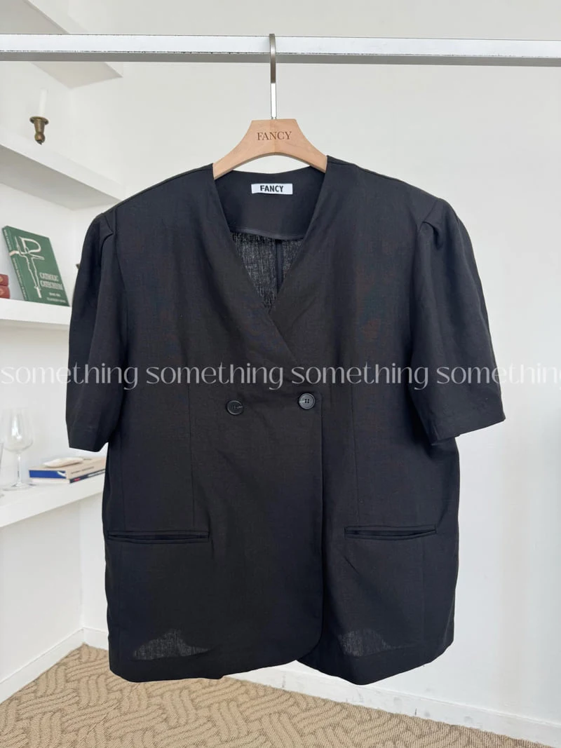 Something - Korean Women Fashion - #romanticstyle - Ash Jacket - 4