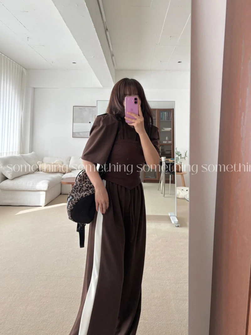 Something - Korean Women Fashion - #thatsdarling - Deli Top - 10