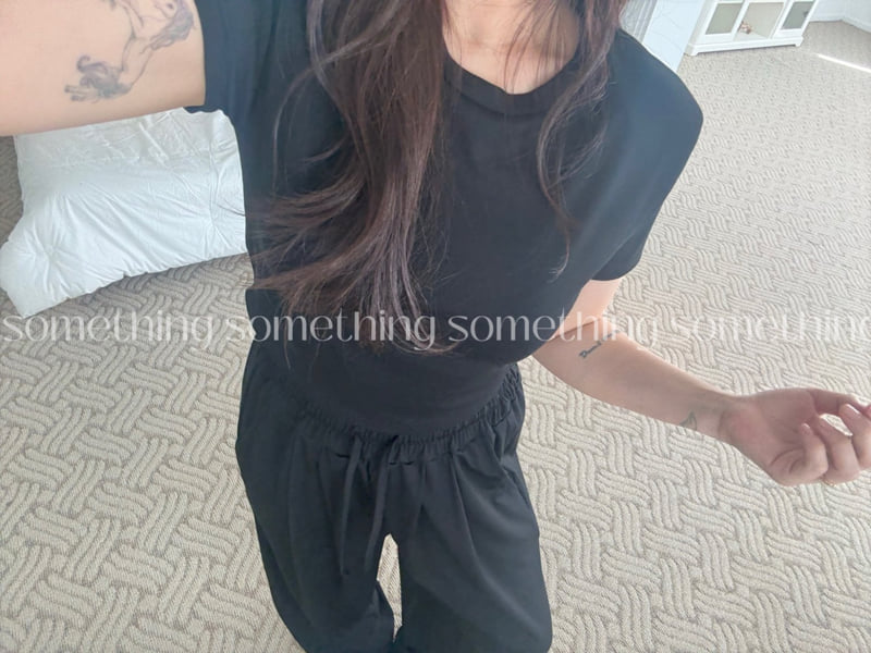 Something - Korean Women Fashion - #thatsdarling - Aren Tee - 8