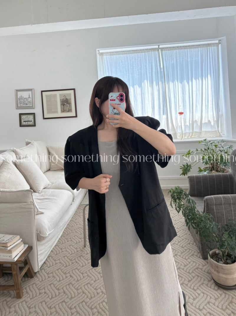 Something - Korean Women Fashion - #thelittlethings - Ash Jacket - 6