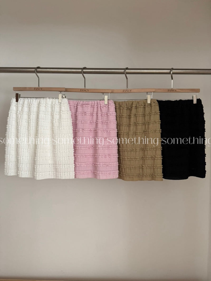Something - Korean Women Fashion - #vintageinspired - Clay Skirt