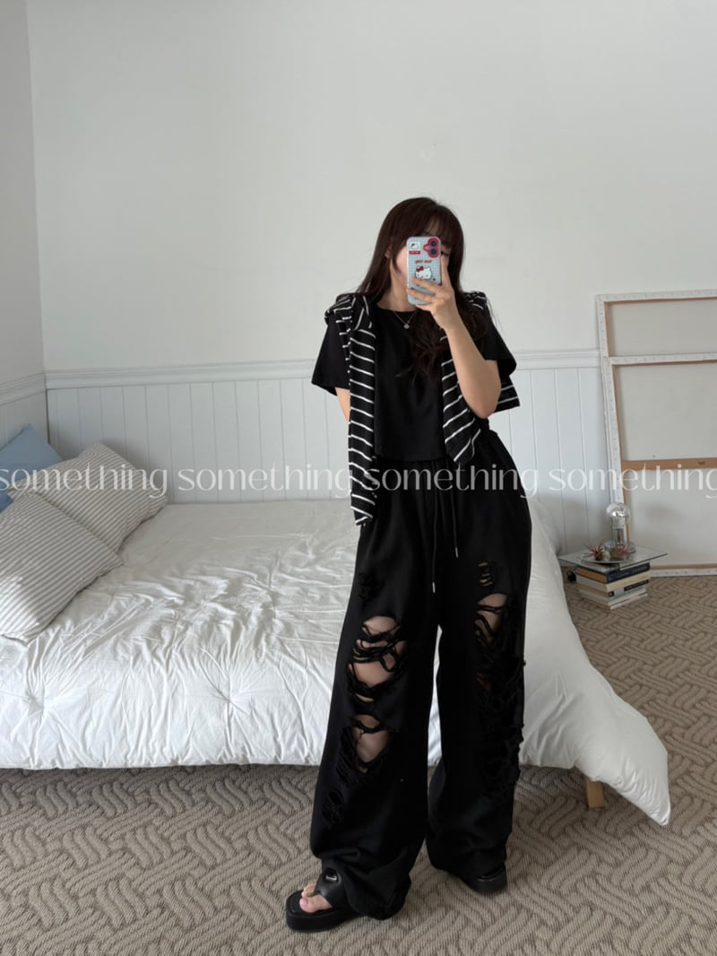 Something - Korean Women Fashion - #womensfashion - Winning Tee - 12
