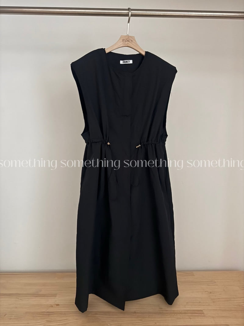 Something - Korean Women Fashion - #momslook - Lush Long Vest - 4