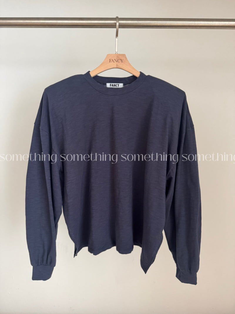 Something - Korean Women Fashion - #momslook - Poi Tee - 4