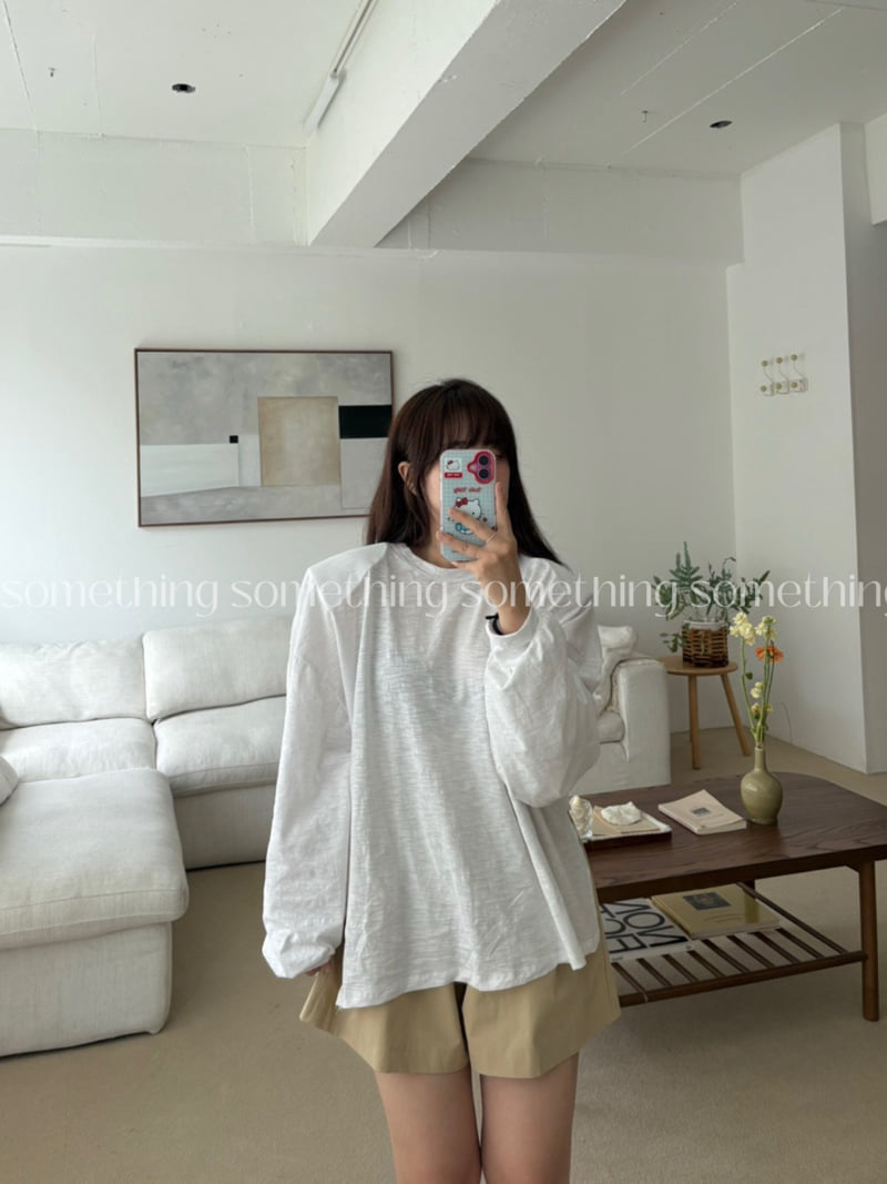 Something - Korean Women Fashion - #womensfashion - Poi Tee - 8
