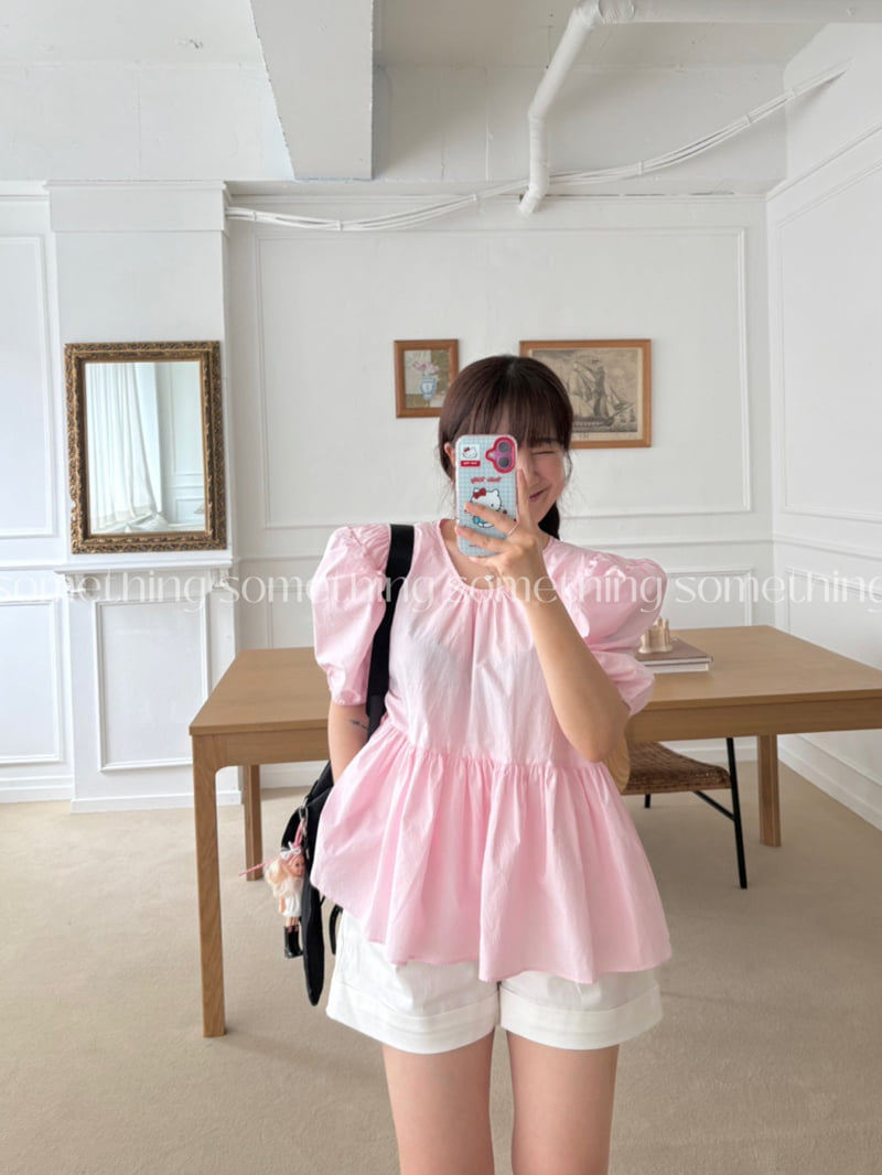 Something - Korean Women Fashion - #womensfashion - Bishop Blouse - 11