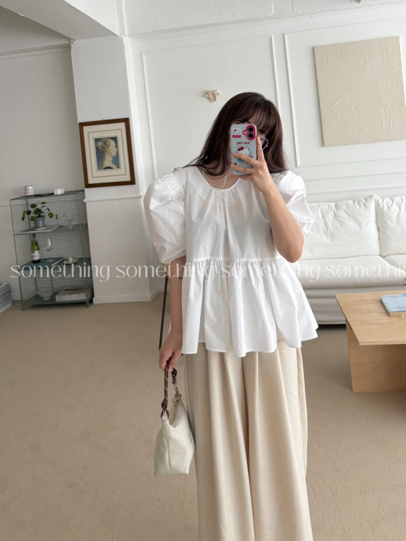 Something - Korean Women Fashion - #womensfashion - Bishop Blouse - 7