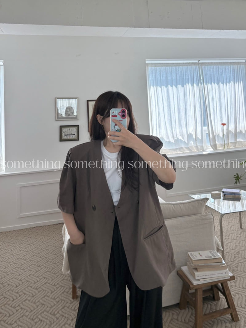Something - Korean Women Fashion - #womensfashion - Ash Jacket - 12