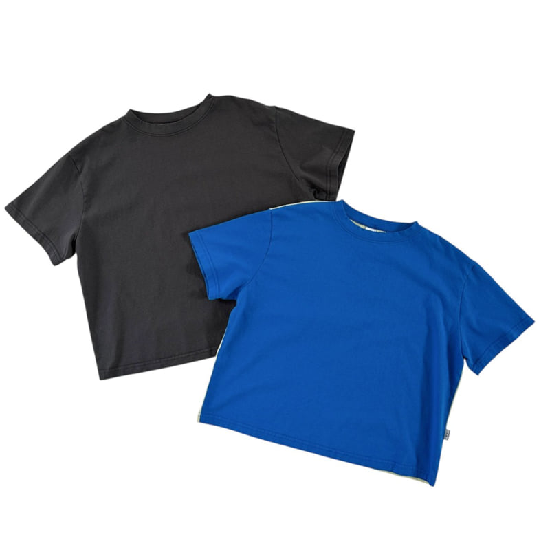Thanksto TT - Korean Children Fashion - #fashionkids - Half Tee - 3