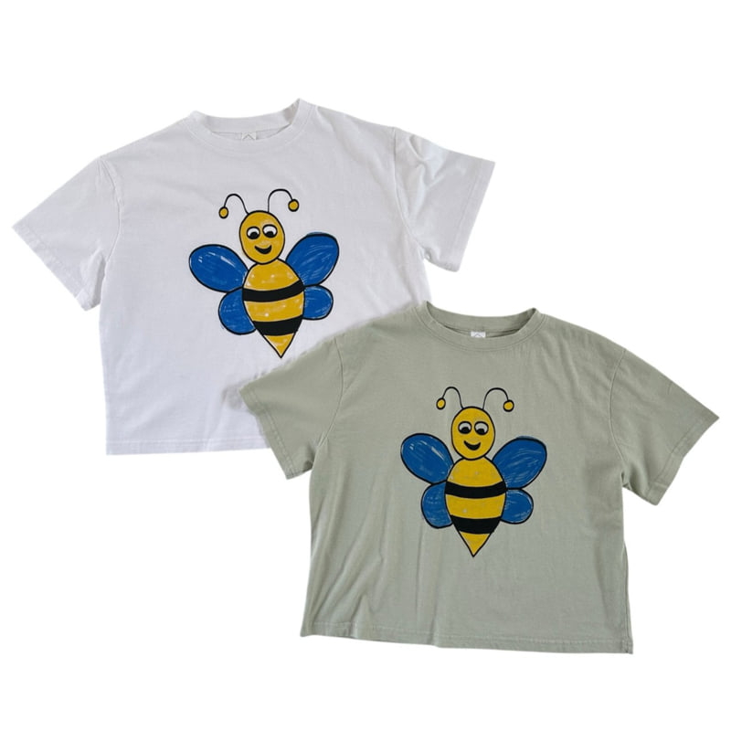 Thanksto TT - Korean Children Fashion - #littlefashionista - Honey Tee - 3