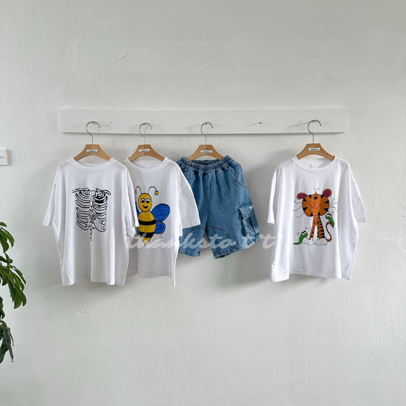 Thanksto TT - Korean Children Fashion - #magicofchildhood - 3D Cargo Pants - 3