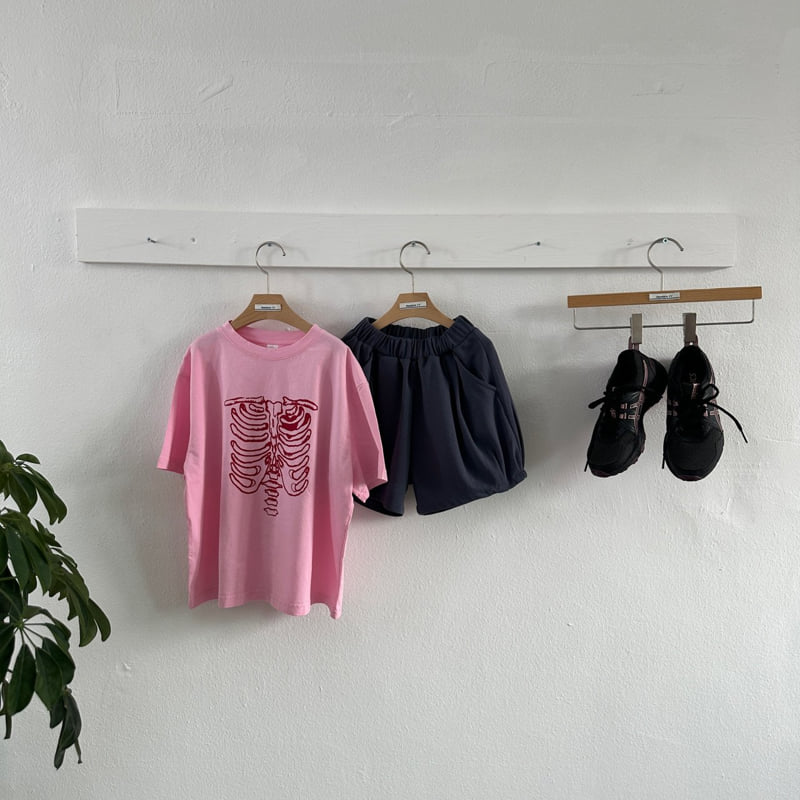 Thanksto TT - Korean Children Fashion - #prettylittlegirls - X-ray Tee - 4
