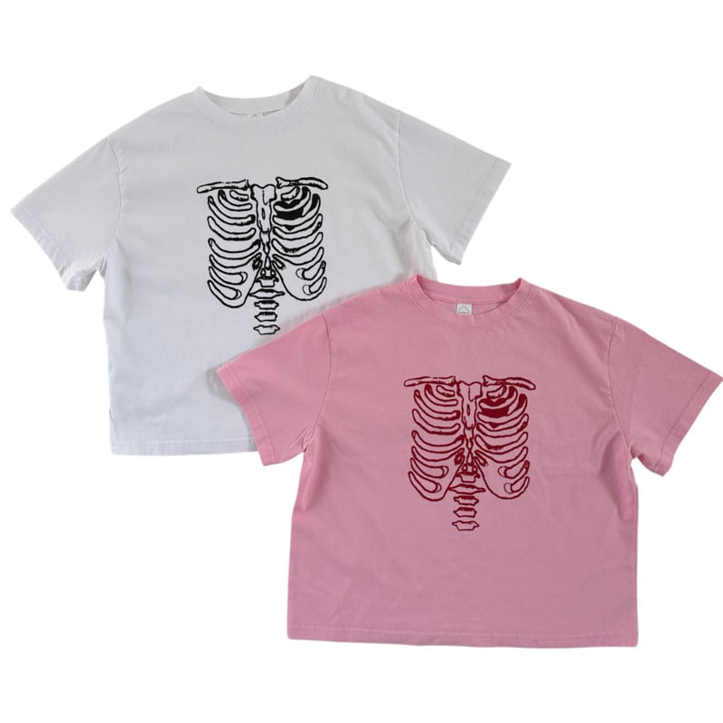 Thanksto TT - Korean Children Fashion - #toddlerclothing - X-ray Tee - 5