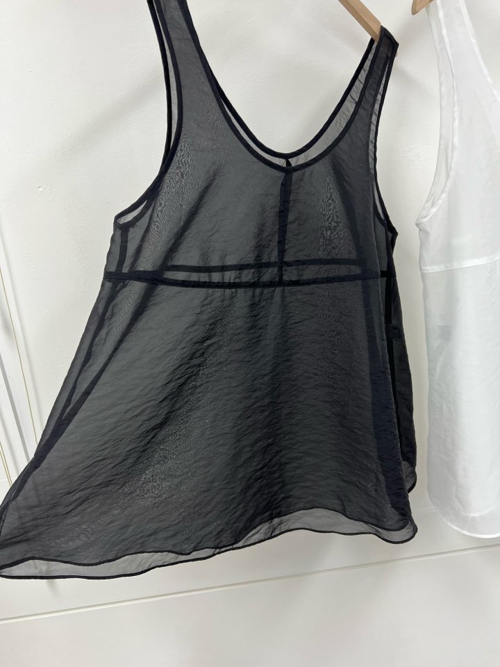 The Fine.b - Korean Women Fashion - #momslook - Organza Mini One-piece - 3