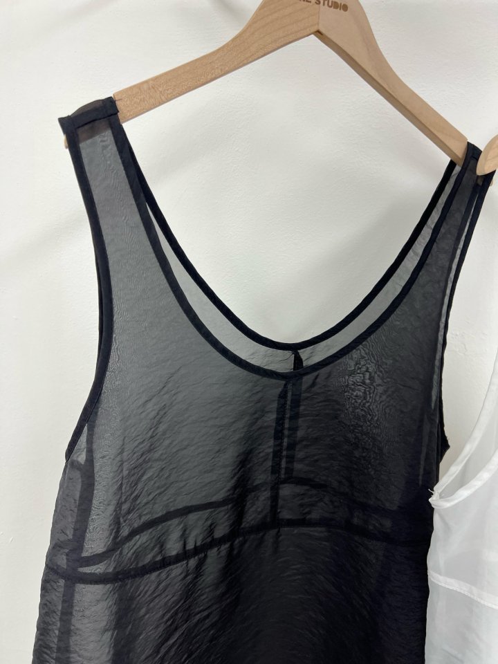 The Fine.b - Korean Women Fashion - #momslook - Organza Mini One-piece - 4