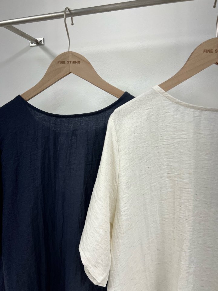 The Fine.b - Korean Women Fashion - #momslook - Tree Blouse - 2