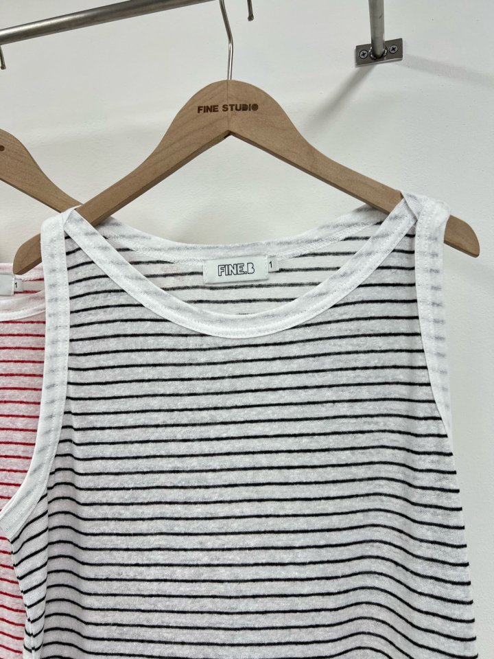 The Fine.b - Korean Women Fashion - #momslook - Linen Sleeveless - 2