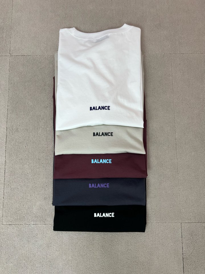 The Fine.b - Korean Women Fashion - #momslook - Balance Half Tee