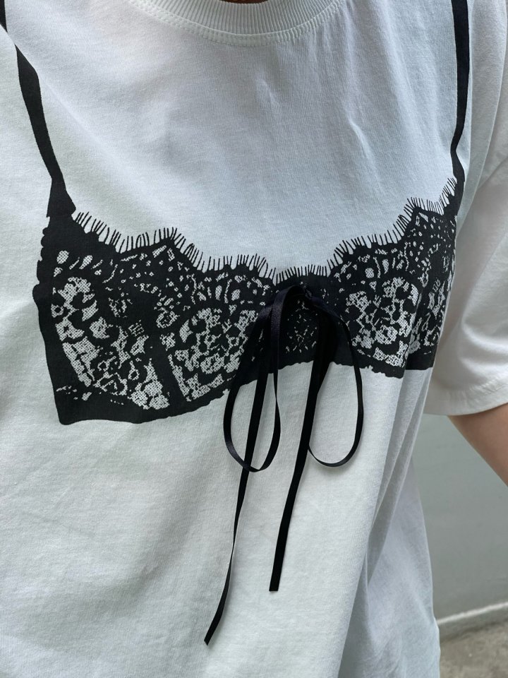 The Fine.b - Korean Women Fashion - #momslook - Lingerie Half Tee - 8