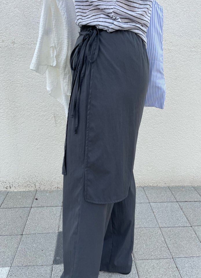The Fine.b - Korean Women Fashion - #momslook - Wrap Slacks - 9