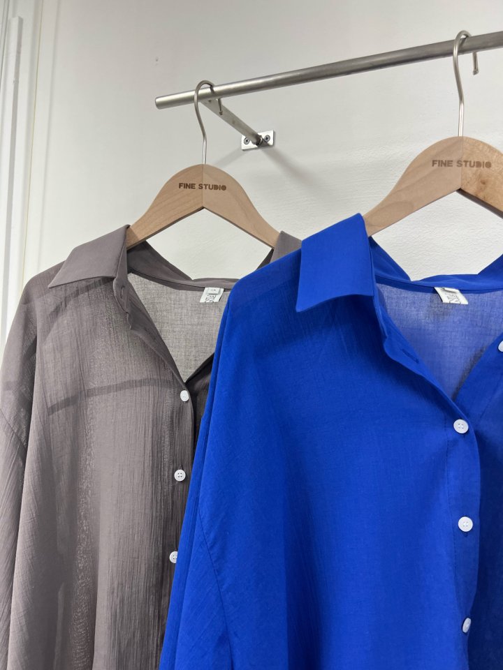 The Fine.b - Korean Women Fashion - #momslook - Gauze Shirt - 12